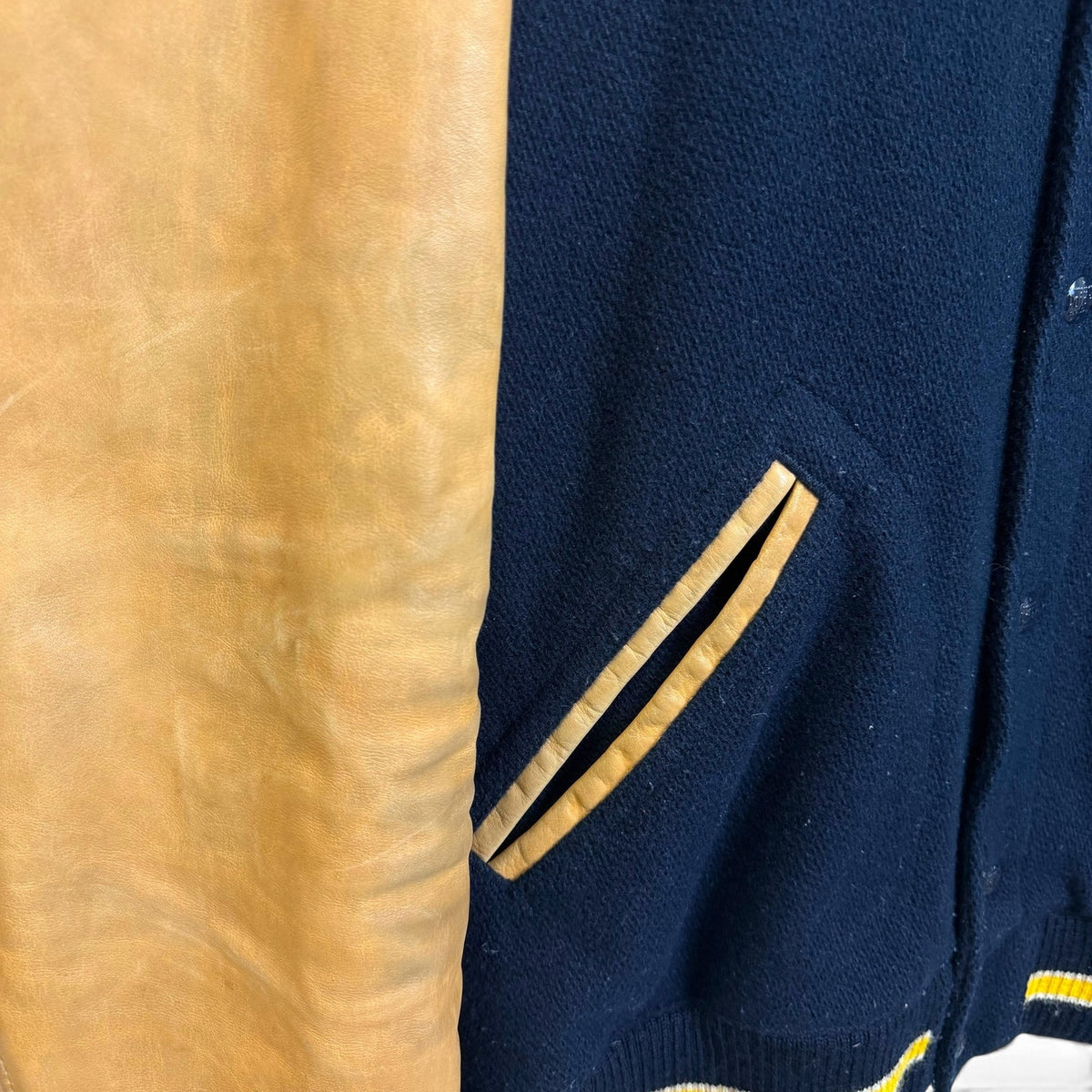 Polo Ralph Lauren Varsity Leather Jacket XL