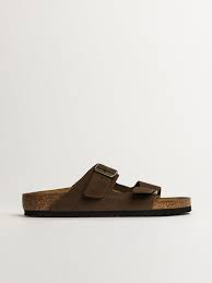 Birkenstock Arizona Suede Mink Brown Size: 12