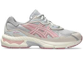 ASICS Gel-NYC Glacier Grey Pink Size: 6.5M/8W, 7M/8.5W