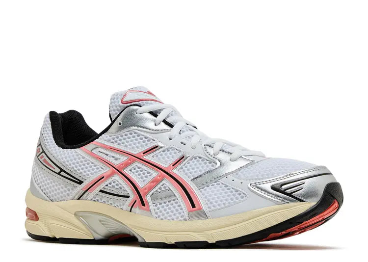 ASICS GEL-1130 White Desert Red Size: 8.5, 9, 9.5, 10, 10.5, 11, 11.5, 13