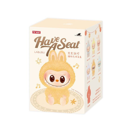 Pop Mart Labubu The Monsters Have A Seat Plush Blind Box